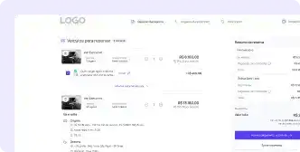 Imagem representando o processo de fazer uma reserva no final da pesquisa de rota.